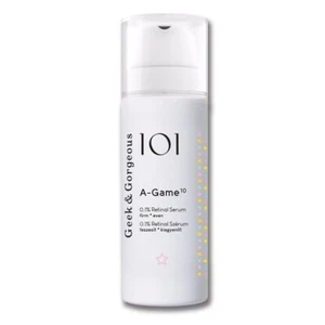 Geek & Gorgeous A-Game 10 0.1% Retinal Serum for Pigment Spots, Wrinkles, 30ml - Picture 1 of 2