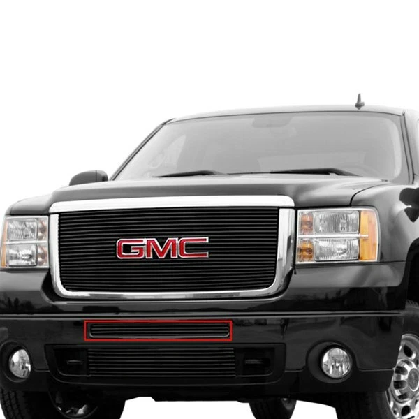 Rejilla de parachoques CW EE. UU. NEGRA Billet TOP 1 pieza para Sierra 2500 3500 HD 2007-2010 Foto 1 de 3