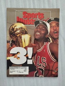 6/28/1993 Sports Illustrated 3! - Michael Jordan - Picture 1 of 5