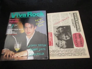 Viva Rock Japan Book Robert Smith Cure Duran Europe Joey Tempest A-ha Bon Jovi - Picture 1 of 12