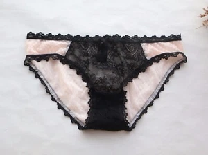 Women Sexy Briefs Floral Mesh Underwear bikini Hipster Panties Knickers Pink S-M - Picture 1 of 6