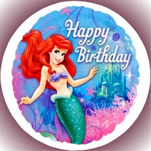 Ostia per torta immagine per torta fondente - cialda Arielle la sirena P18 - Foto 1 di 1