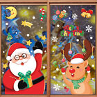 Cartoon Christmas Window Sticker Xmas Tree Moon Santa Elk Christmas 20Dc