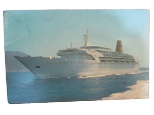 1972 SPIRIT OF LONDON Postcard Postmarked Spirit of London 11 Nov. Southhampton - Picture 1 of 4