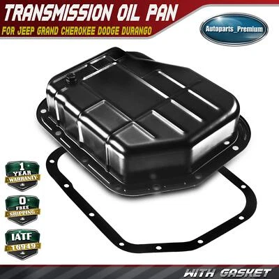 Transmission Oil Pan w/ Gasket for Jeep Grand Cherokee Dodge Durango Ram 1500 - Image 1 of 4