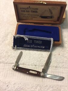 Schrade Silver anniversary 34 OT knife #0143