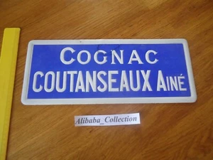 PUB CARTON ANCIENNE COGNAC COUTANSEAUX AINE PLV? CHARENTE ALCOOL - Picture 1 of 5