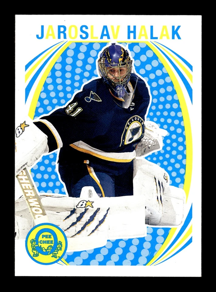 PWE READ stock photo . 2013-14 opc o-pee-chee retro #71 jaroslav halak - Image 1 of 2