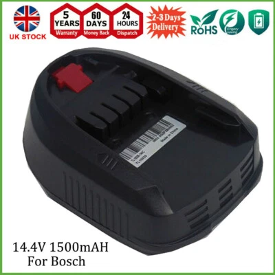 Batería Bosch 14.4V PSR PSB PML Serie Herramienta Eléctrica AL2215CV AL2204CV 2607336194 - Imagen 1 de 4