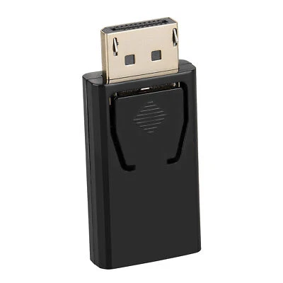 4K Display Port Male to HDMI Female Converter Video Audio Adapter Display Plug - Image 1 of 4