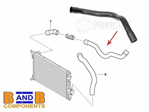 RADIATOR UPPER WATER HOSE PIPE MINI R52 R53 COOPER S JCW 17127515501 A939 - Picture 1 of 7