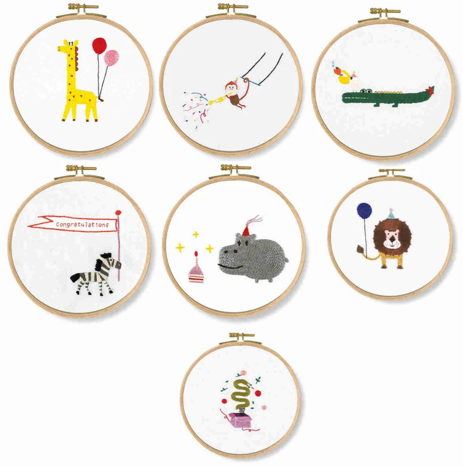 DMC Hand Embroidery Kits Sewing Kit Gift How To Beginner Instructions Pattern - Image 1 of 1