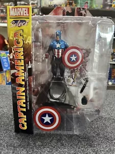 Figura de Acción Capitán América Edición Especial Marvel Select NUEVA - Imagen 1 de 7