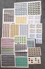 21 Different Stamp sheets Various Locations & Conditions See Photos Description