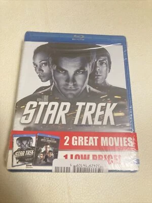 Star Trek into Darkness & Star Trek Blu-ray+DVD 2 Great Movies New Sealed - Image 1 of 3
