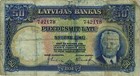 Lettland / Latvia P.20 50 Latu 1934 (4)