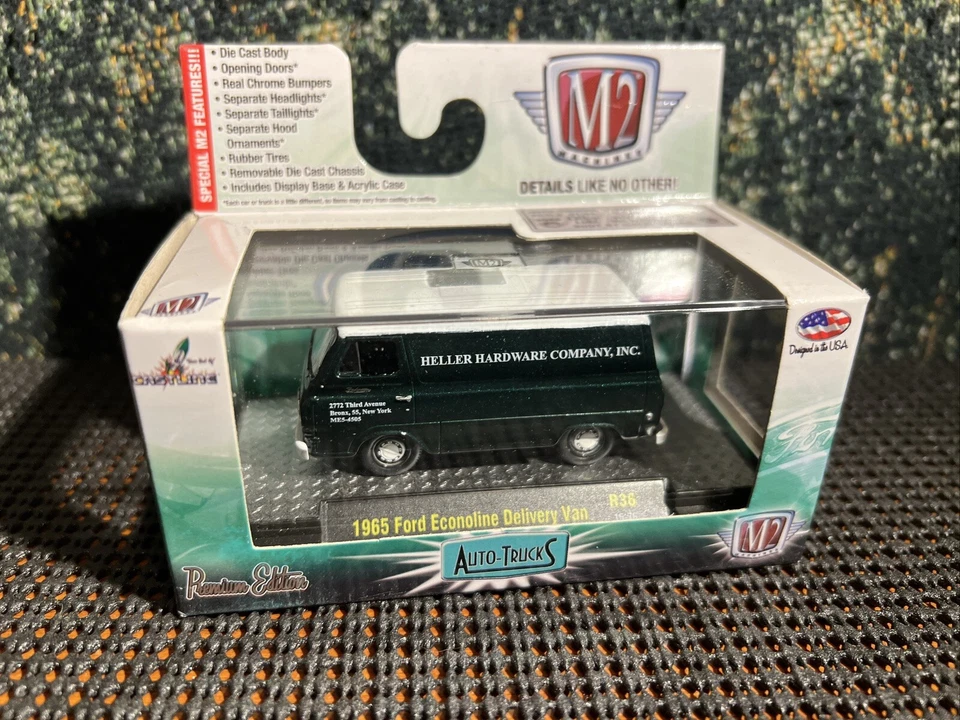 M2 Machines 1965 Ford Econoline Delivery Van Hardware Co - Image 1 of 1
