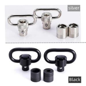 1'' Heavy Duty Push Button Quick Detach Sling Swivel Adapter Attachment Point - Picture 1 of 12