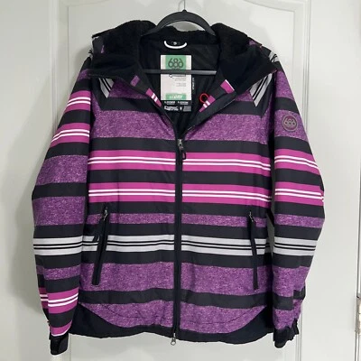 Jaqueta de inverno feminina 686 Mannual urze esqui tamanho pequeno impermeável isolada - Imagem 1 de 4