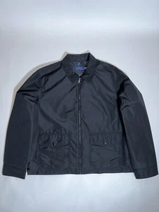 Chaqueta Abrigo Polo Ralph Lauren Hombre Negro Talla XXL Logo Cortavientos Ligero - Imagen 1 de 11