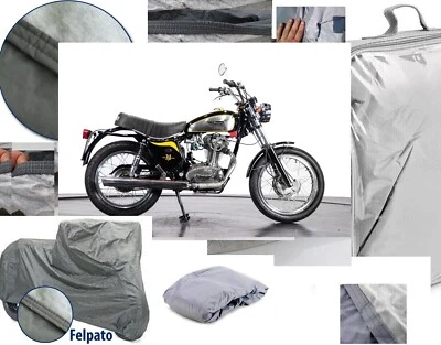 TELO COPRIMOTO TELATO FELPATO PER DUCATI SCRAMBLER 350 ANNO 1970 IMPERMEABILE - Immagine 1 di 4