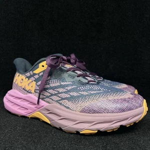 Hoka One One Speedgoat 5 Jugend Größe 5,5 MD lila Sportschuhe 1134470 BBCY - Bild 1 von 10