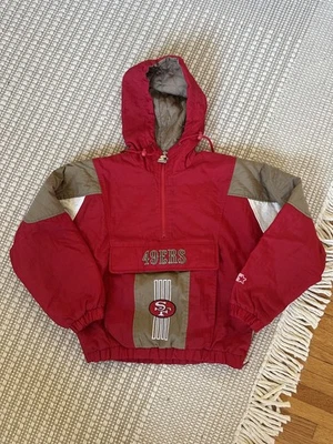 Vintage 90’s NFL San Francisco 49ers Starter Pouch Jacket, Medium - Image 1 of 4