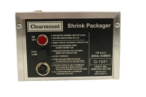 CLEARMOUNT Heat Sealer Packing Machine AS IS - Picture 1 of 5