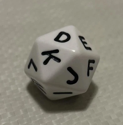 Troquel de letras Scattergories 2016 - Troquel de repuesto esencial Hasbro Gaming Foto 1 de 2