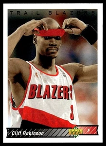 1992-93 Upper Deck Cliff Robinson Portland Trail Blazers #107 - Picture 1 of 2