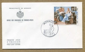 MONACO. First Day Cover 1756 / 1981 W.A. MOZART APRIL. 5, 1981 FDC - Picture 1 of 2