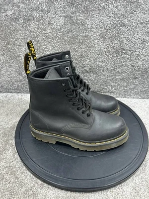 Botas Dr Martens Mujer Talla 8 US 1460 Resistentes al Deslizamiento Punta Suave Trabajo Cuero Negro Foto 1 de 4
