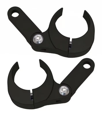 ModQuad Pillar Light Bar Mount - 1-1/4in Black ATV/UTV LMAP-1.25-BLK 28-44106 - Image 1 of 3