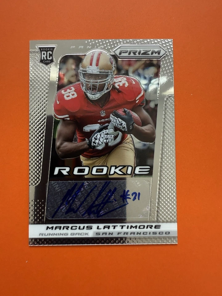 2013 PRIZM MARCUS LATTIMORE RC AUTO - Image 1 of 2