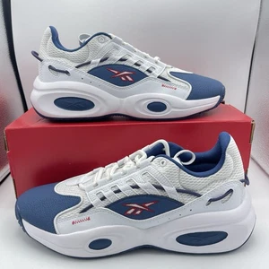 Reebok Solution Mid Herren blau Synthetik Schnürschuhe sportlich Basketballschuhe 11M - Bild 1 von 5