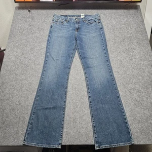 Lucky Brand Womens Size 31 Long Billie Sweet N Low Denim Blue Jeans - Picture 1 of 13