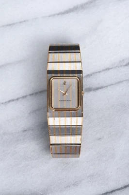 Estuche vintage Audemars Piguet ref 4274 años 70 cuerda manual dos tonos cebra 22x30mm Foto 1 de 4