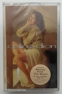 New / Sealed CELINE DION self-titled Cassette Tape 1992  Epic – ET 52473 Hype - Image 1 of 3