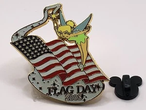 Pin Le de los Parques Disney - Campana Campana Campana Campana Campana de la Bandera 2008 Patriotismo Americano - Imagen 1 de 2