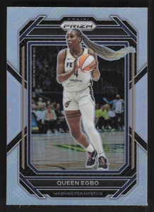 2023 Panini Prizm WNBA #78 Queen Egbo Silver Prizm