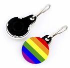 Pride LGBT Button Zipper Pulls - Choose From 12 Designs