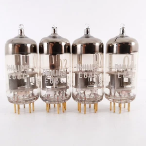 4 X E88C / 8255 SINGLE TRIODE PHILIPS TUBE. 1960s PROD. 3MICA. SQ. HIGH GAIN. MA - Picture 1 of 9