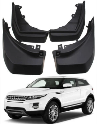 4Pc Splash Guard Mud Flaps Fender For Land Range Rover Evoque Dynamic 2012-2019 - Image 1 of 4