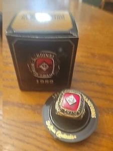 1982 ST LOUIS CARDINALS REPLICA Ring World Series Championship - Picture 1 of 7