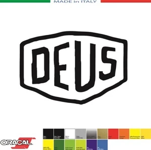 1 ADESIVO DEUS DEUS EX MACHINA mm.250x170 STICKERS AUFKLEBER PEGATINAS DECALS - Imagen 1 de 1