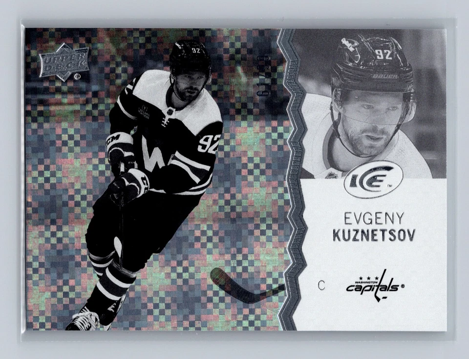 2023-24 Upper Deck Ice - #39 Evgeny Kuznetsov Greyscale /99 - Image 1 of 1
