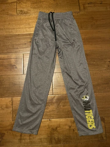 Mizzou Missouri Tigers Majestic 101 Athletic Track Warm Up Sweat Pants - Men's S Cover