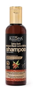 KEISHA Extra Dark Jamaican Black Castor Oil Hair Growth Shampoo 200ml Rosemary - Picture 1 of 2