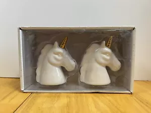 Hazel & Co Keramik Einhorn Salz und Pfeffer Shaker Set - Bild 1 von 5