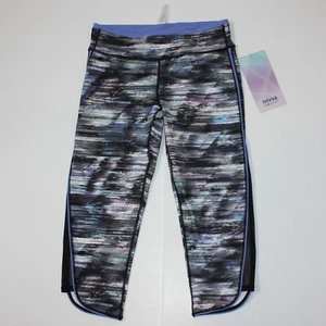 Ivivva by Lululemon Girl's Find Your Grace Crop Leggings Pants size 12 NWT - Picture 1 of 3